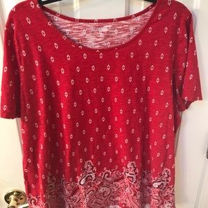 Kim Rogers Print T Shirt, XL